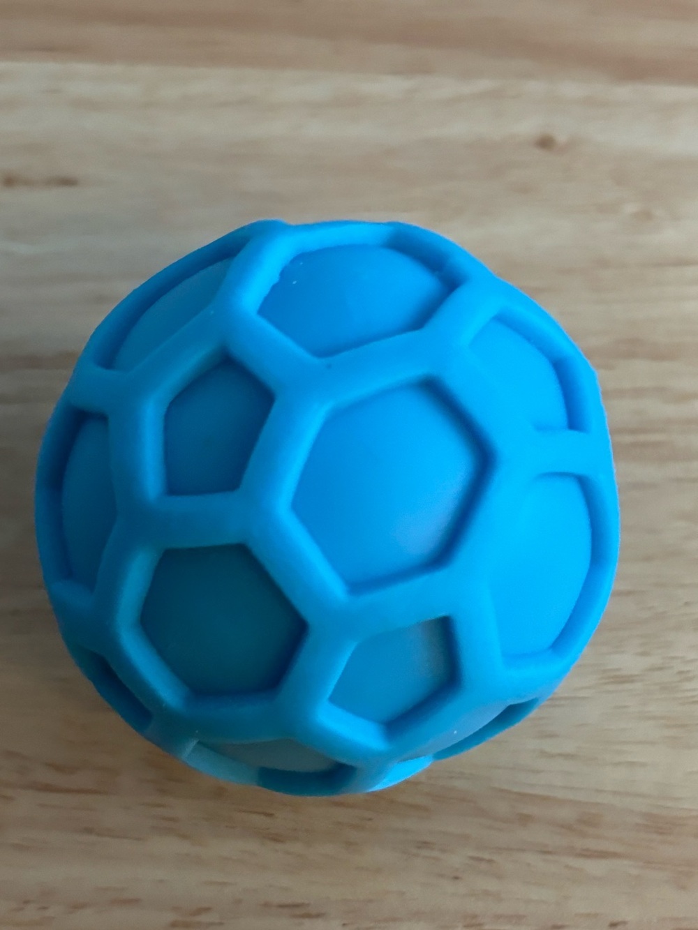 Blue & pink squishy fidget sensory toy ball